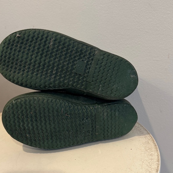 Hunter Kids Dark Green Rain Boots - Picture 2 of 2